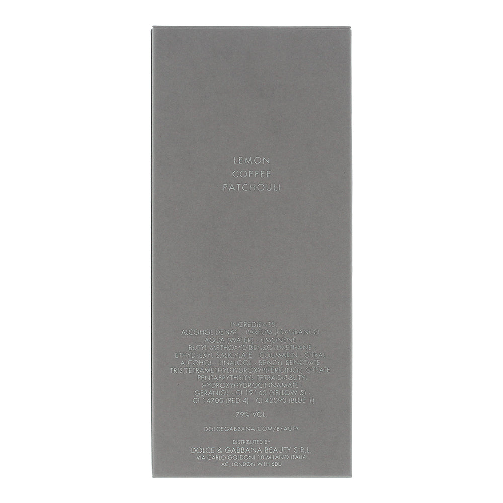 Dolce & Gabbana Devotion Pour Homme Eau de Parfum 100ml - Ingredients