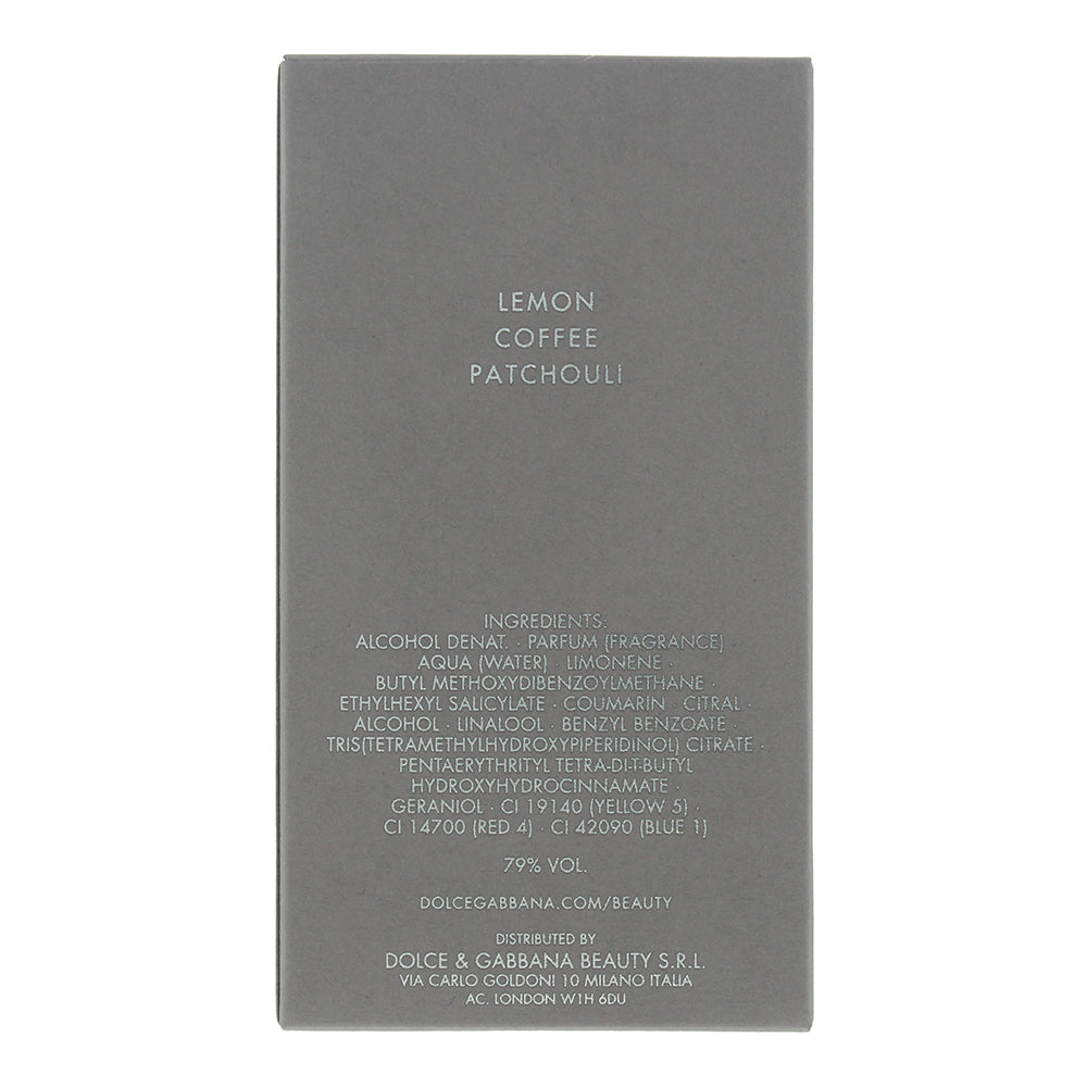 Dolce & Gabbana Devotion Pour Homme Eau de Parfum 50ml - Ingredients
