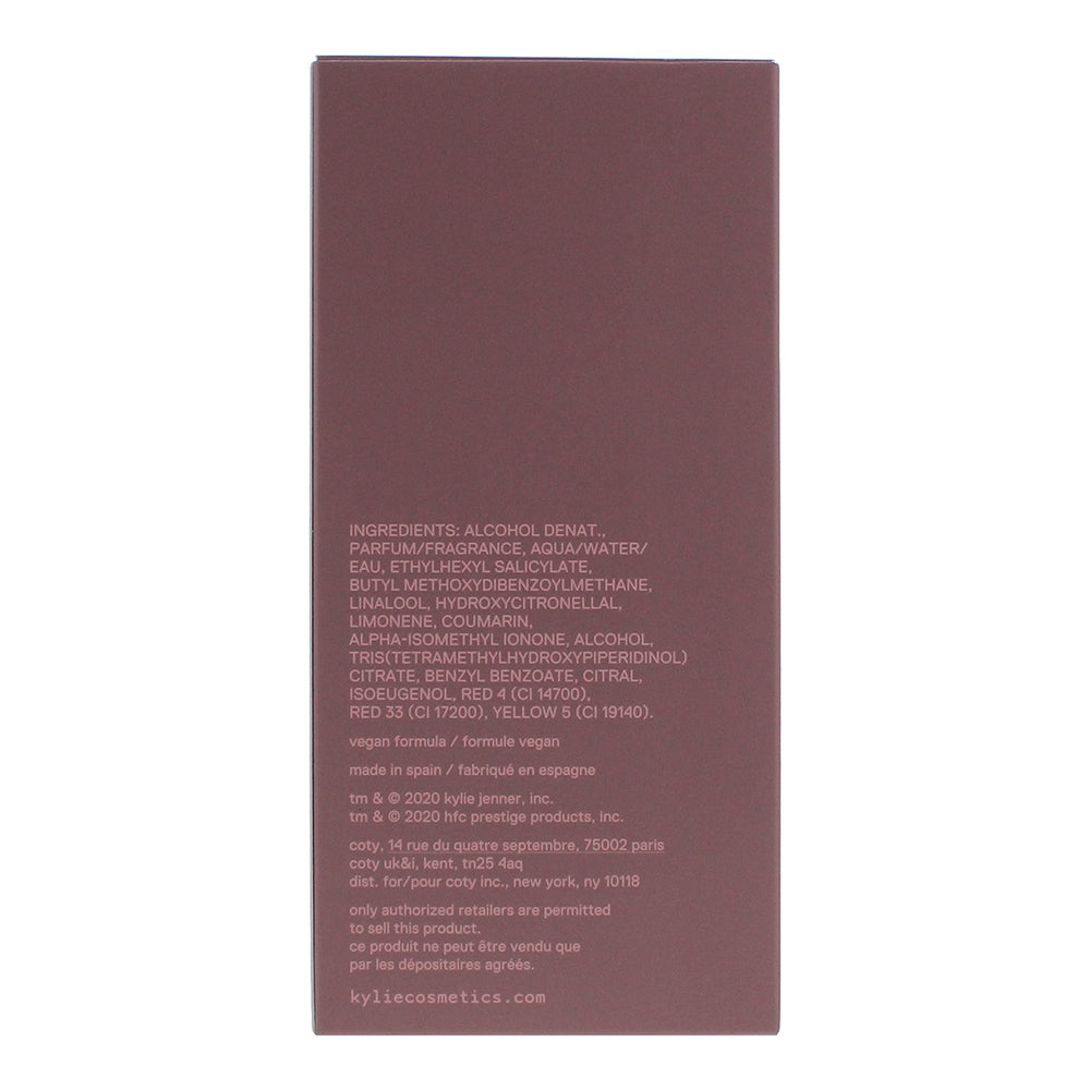 Kylie Jenner Cosmic Eau de Parfum 100ml - Ingredients
