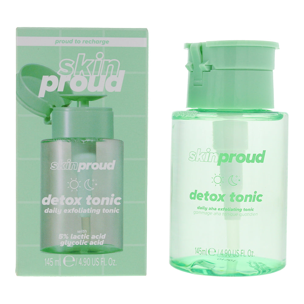 Skin Proud Detox Tonic Exfoliating Tonic 145ml