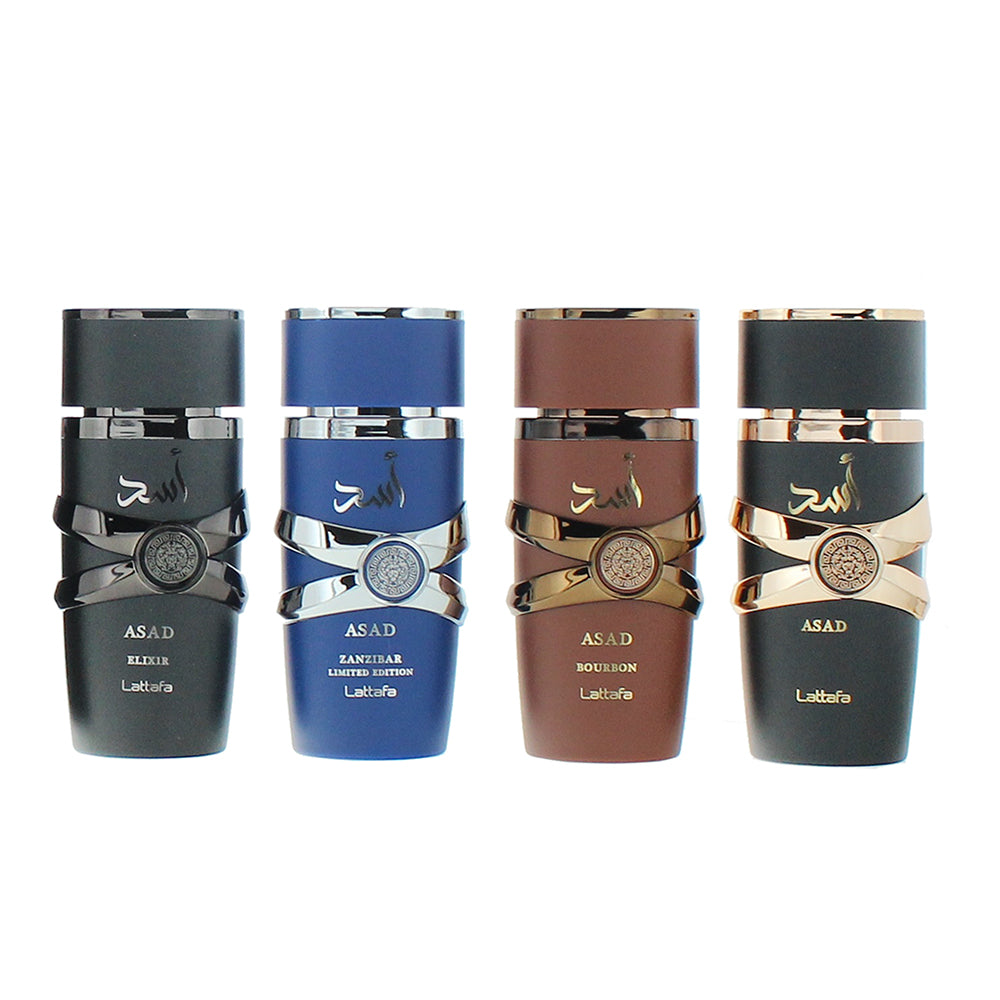 Lattafa Asad Collection Gift Set Eau de Parfum 4 x 25ml - Product