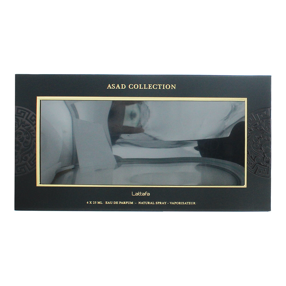 Lattafa Asad Collection Gift Set Eau de Parfum 4 x 25ml - Box