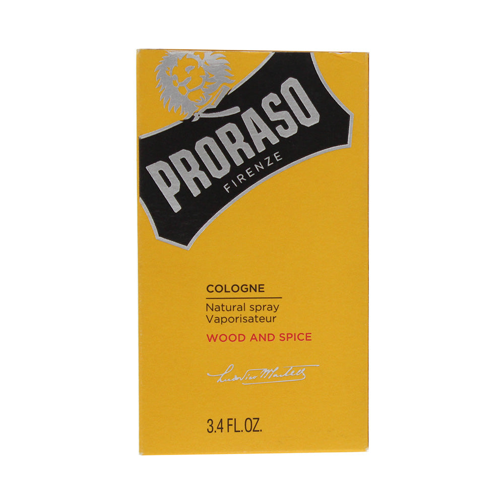 Proraso Wood & Spices Cologne 100ml - Box