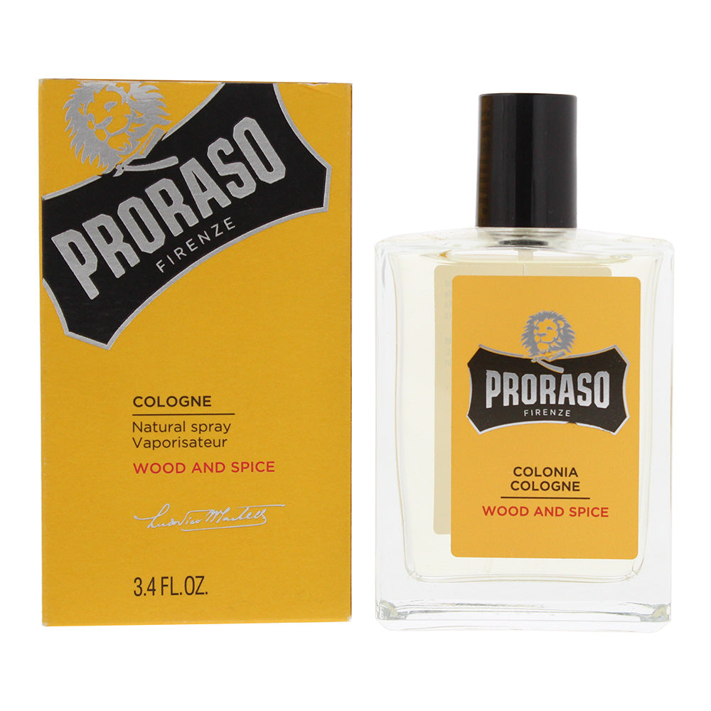 Proraso Wood & Spices Cologne 100ml