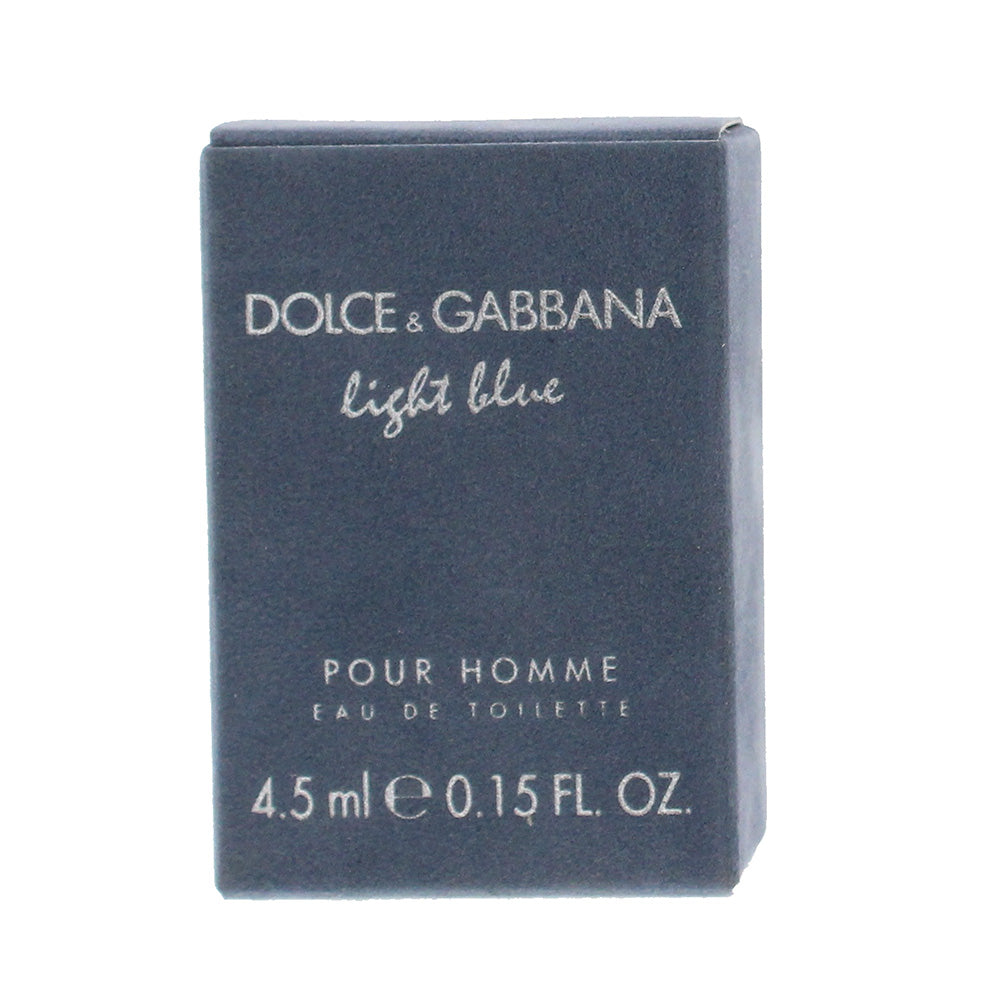 Dolce & Gabbana Light Blue Pour Homme Eau de Toilette 4.5ml - Box
