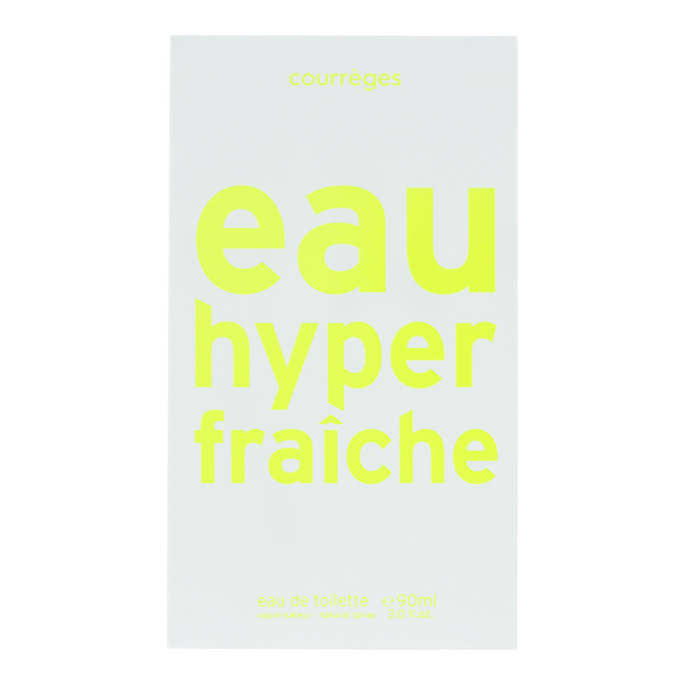 Courrèges Eau Hyper Fraiche Eau de Toilette 90ml - Box