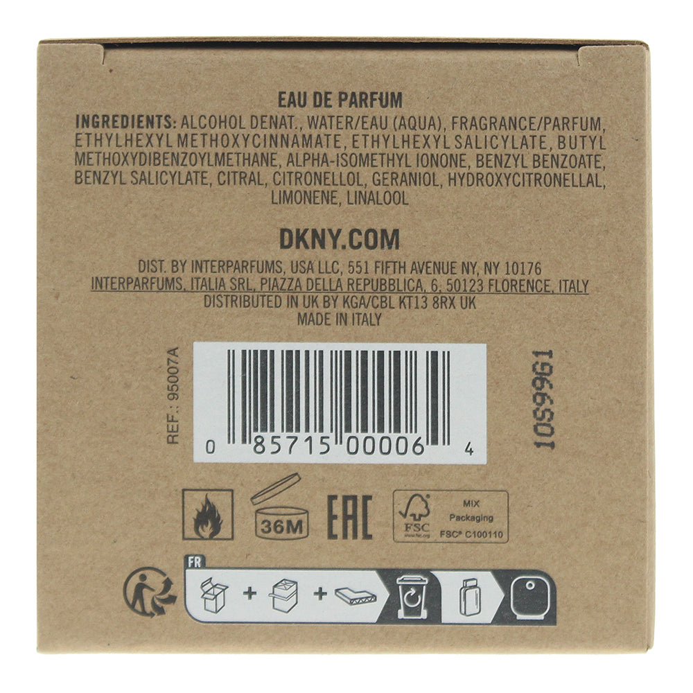 DKNY Be Delicious 100% Eau de Parfum 30ml - Ingredients