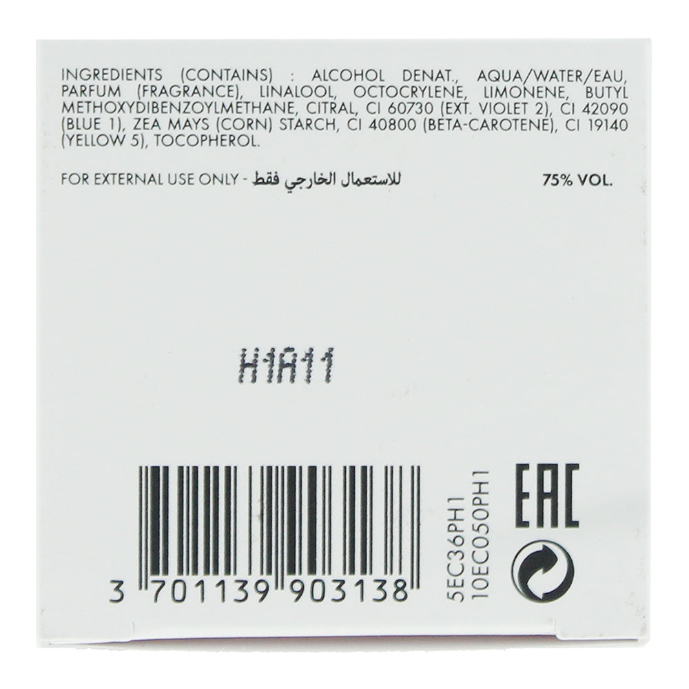 Le Couvent Des Minimes Aqua Nymphae Eau de Cologne 50ml - Ingredients
