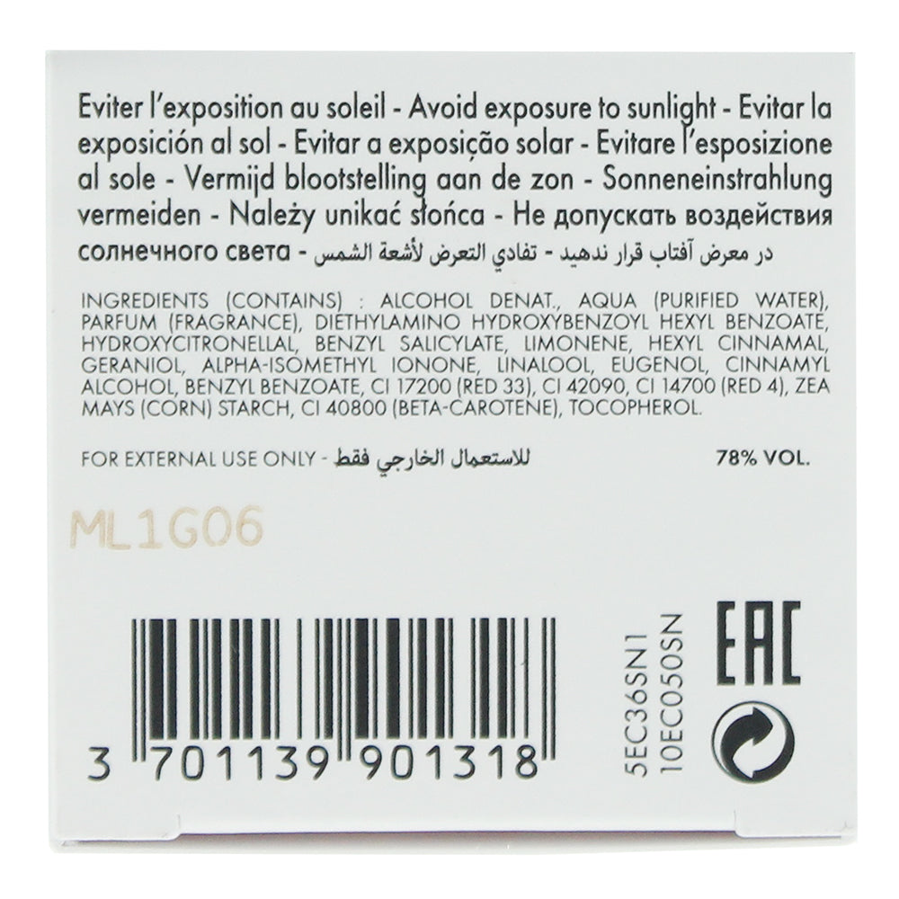 Le Couvent Maison De Parfum Aqua Sacrae Eau de Cologne 50ml - Ingredients