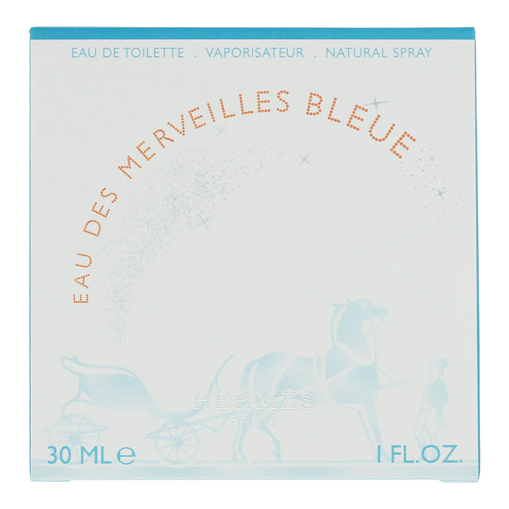 Hermès Eau Des Merveilles Bleue Eau de Toilette 30ml - Box