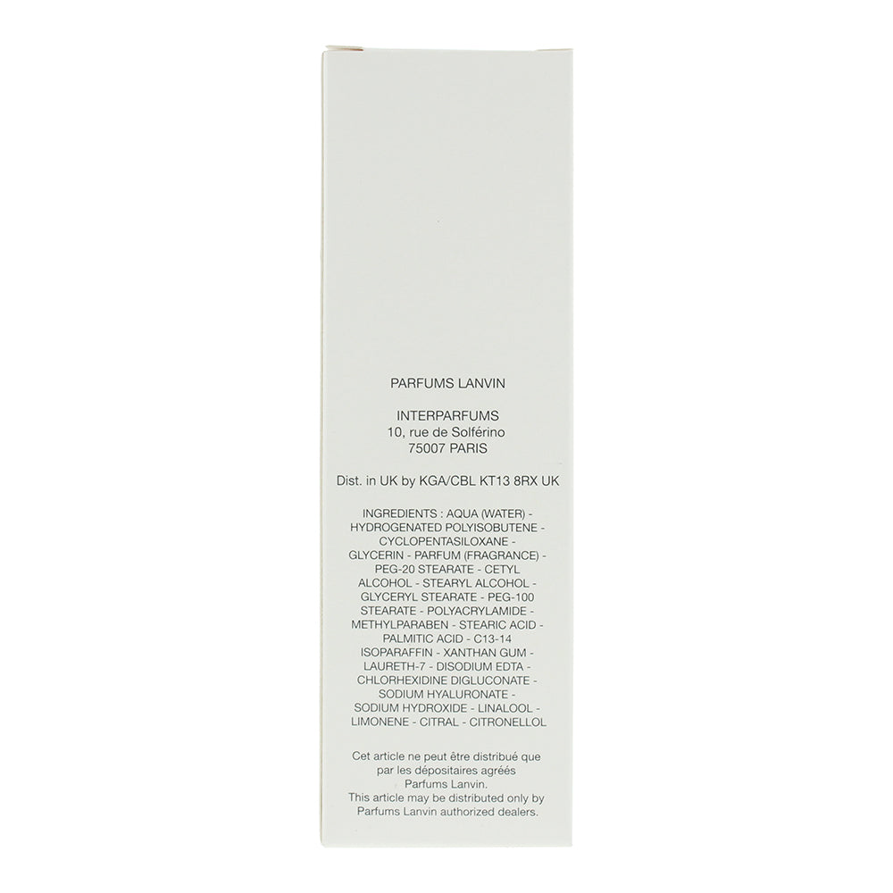 Lanvin Eclat D'arpege Body Lotion 100ml - Ingredients