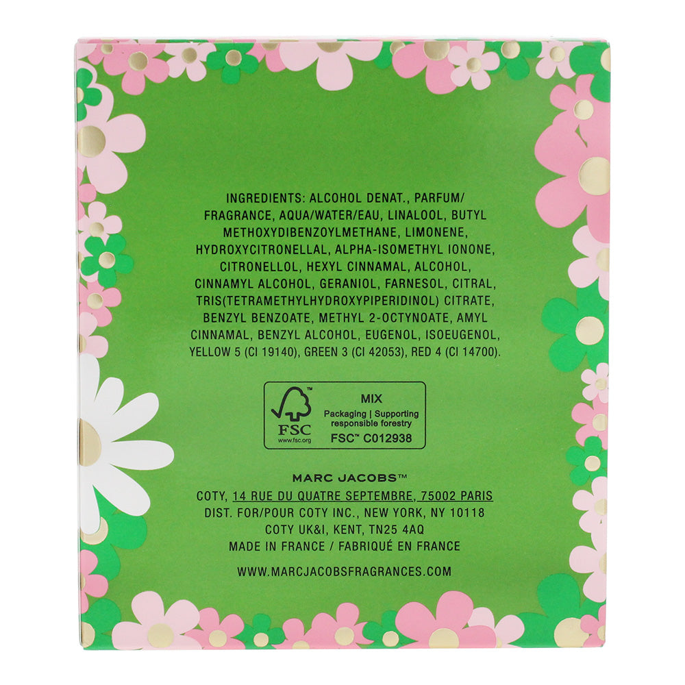 Marc Jacobs Daisy Wild Eau de Parfum 30ml - Ingredients