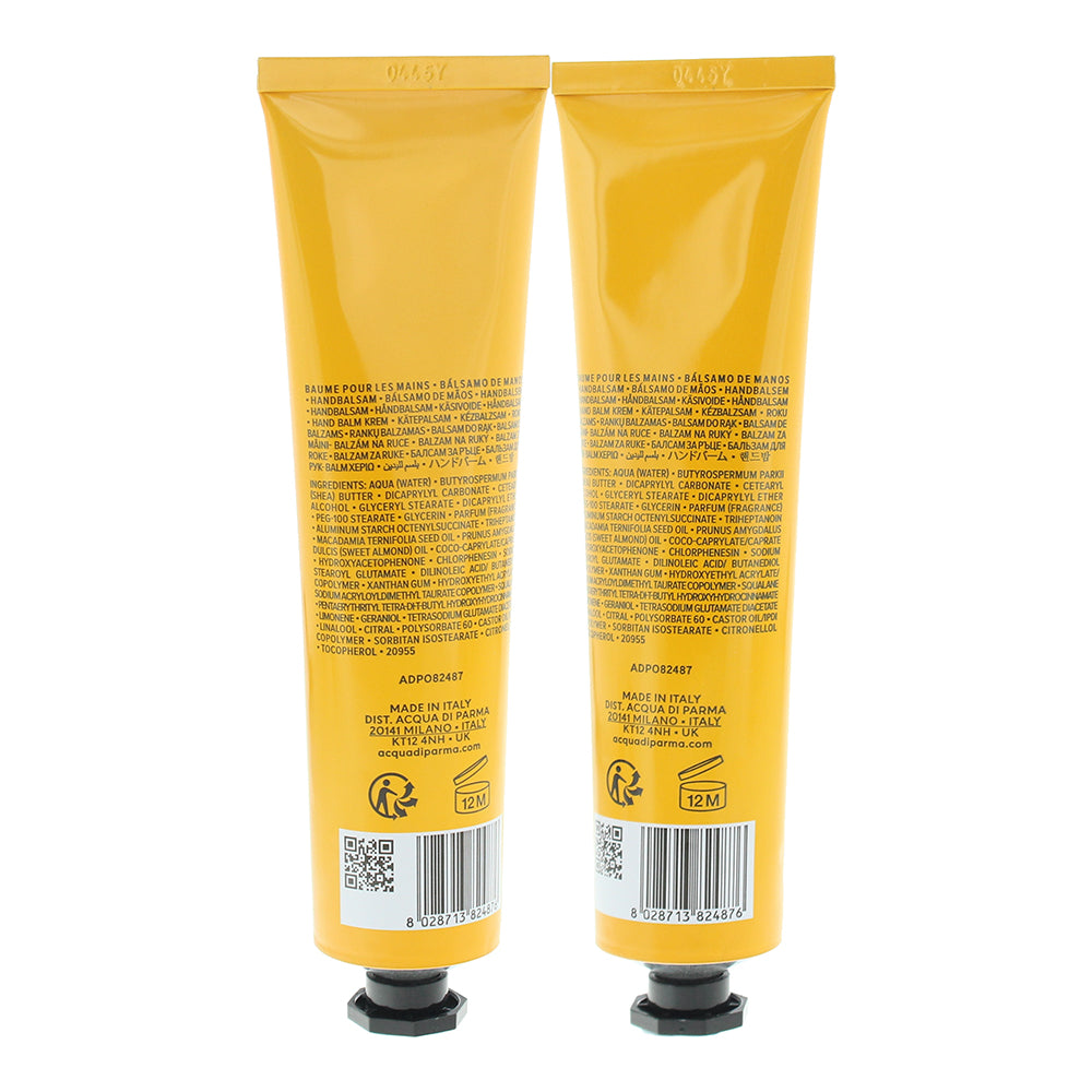 Acqua Di Parma Buongiorno Hand Balm 75ml - Ingredients