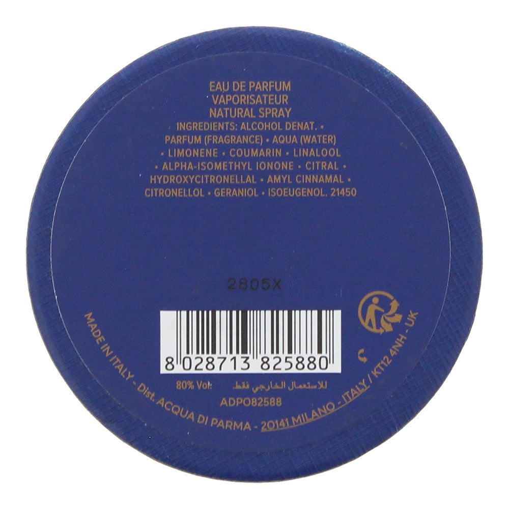 Acqua Di Parma Blu Mediterraneo Fico Di Amalfi La Riserva Eau de Parfum 100ml - Ingredients