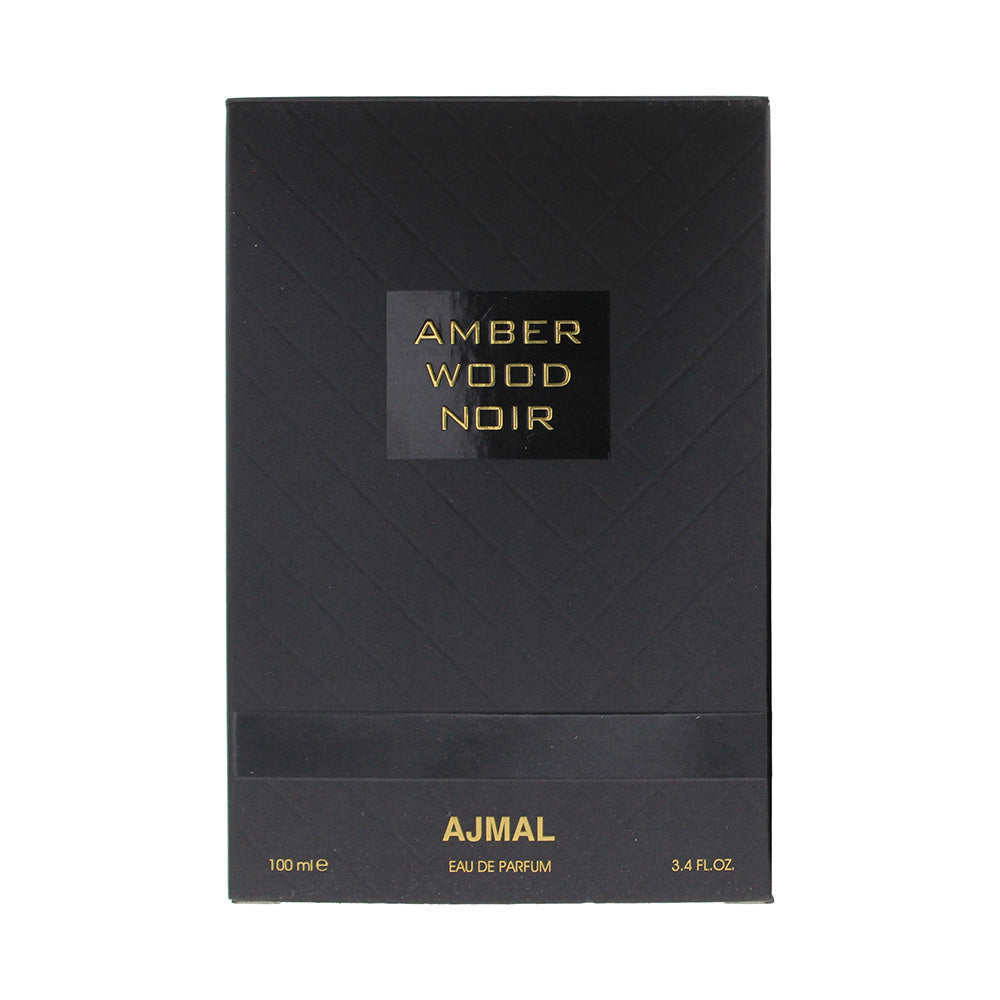 Ajmal Amber Wood Noir Eau de Parfum 100ml - Box