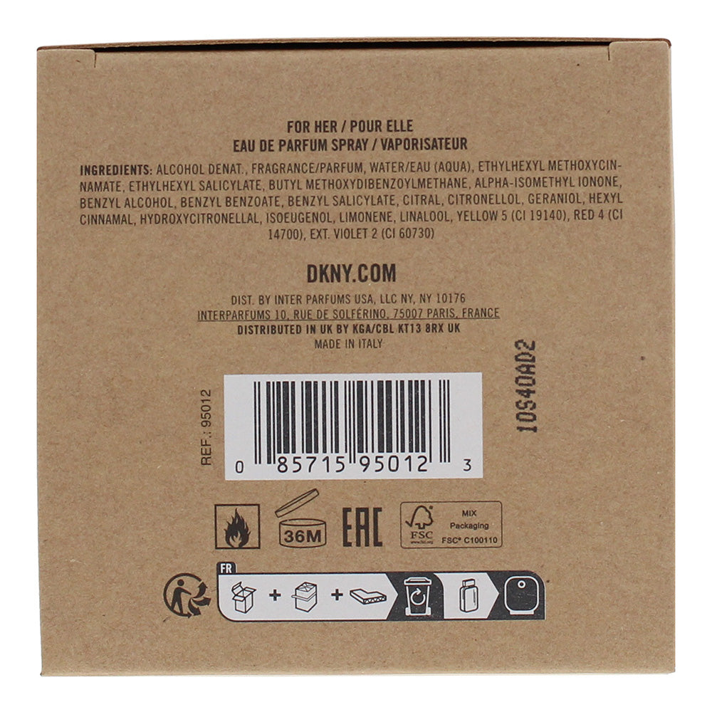 DKNY Golden Be Delicious Eau de Parfum 50ml - Ingredients