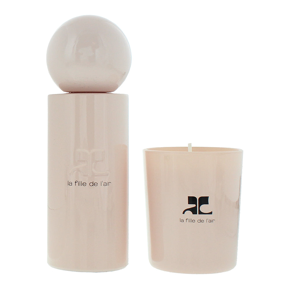Courrèges La Fille De L'air 2 Piece Gift Set: Eau de Parfum 100ml - Candle 75g - Product