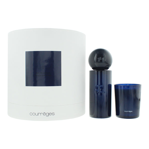 Courrèges C 2 Piece Gift Set: Eau de Parfum 100ml - Candle 75g