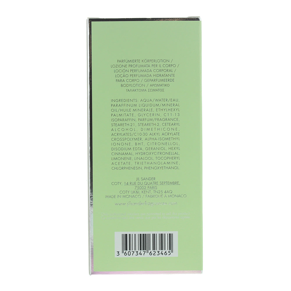 Jil Sander Evergreen Body Lotion 150ml - Ingredients