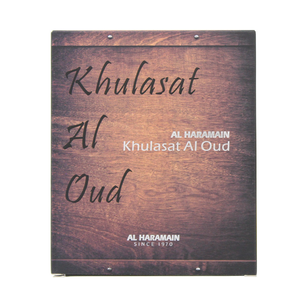 Al Haramain Khulasat Al Oud Eau de Parfum 100ml - Box
