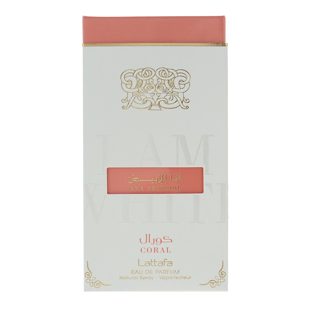 Lattafa Ana Abiyedh Coral Eau de Parfum 60ml - Box