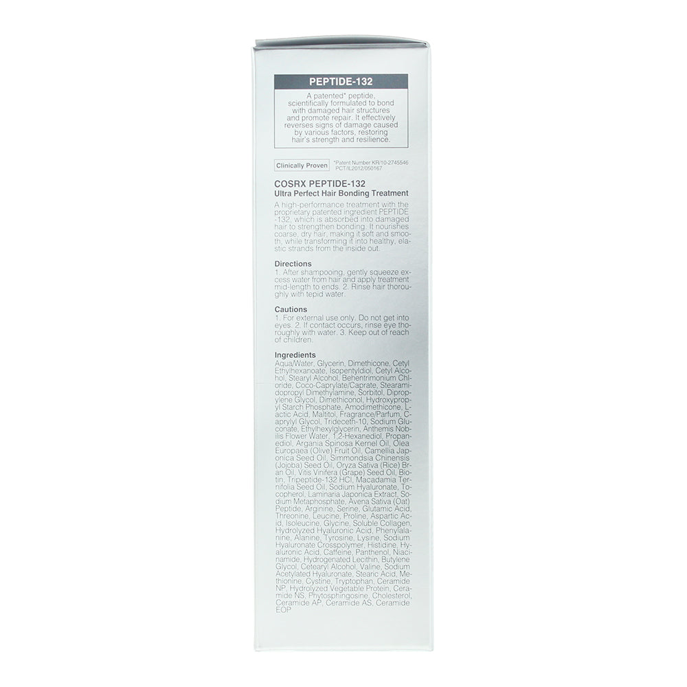 Cosrx Peptide 132 Ultra Perfect Hair Bonding Treatment 120ml - Ingredients