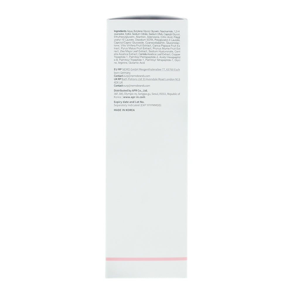 Medicube PDRN Pink Cica Soothing Toner 250ml - Ingredients