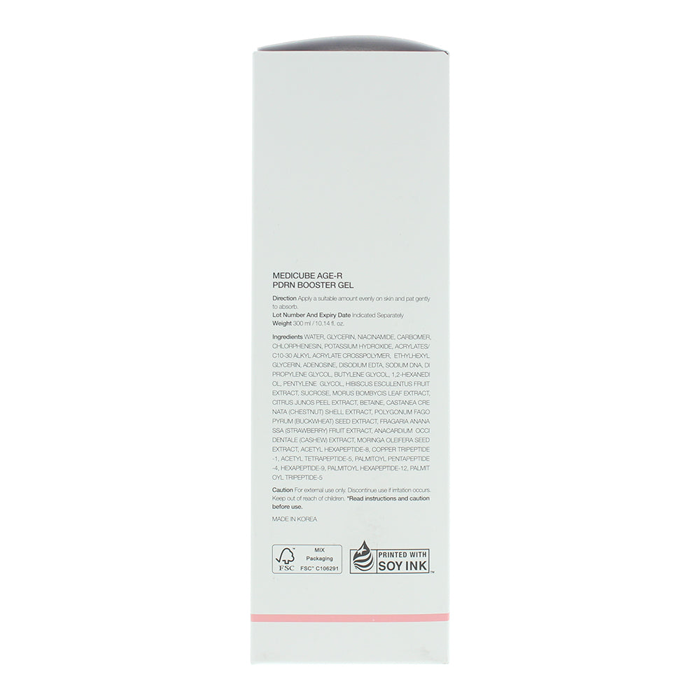 Medicube PDRN Booster Gel 300ml - Ingredients