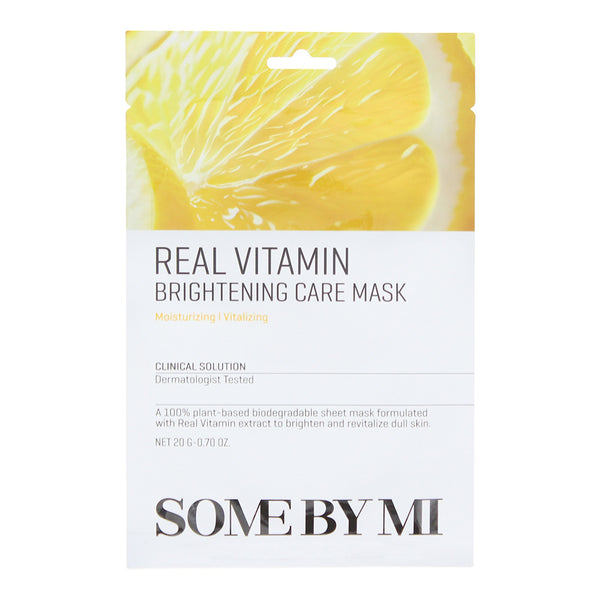 Some By Mi Real Vitamin Brightening Care Sheet Mask 20g