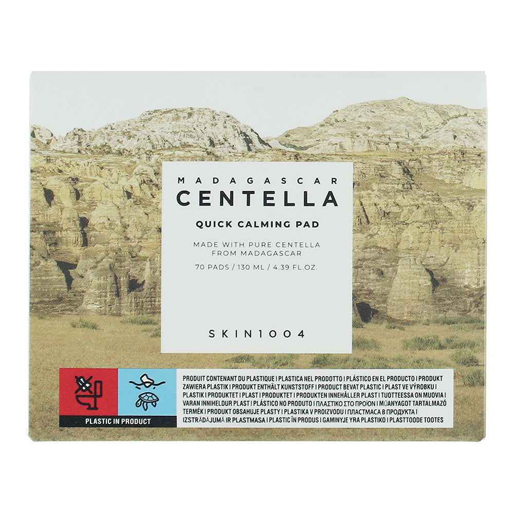 Skin1004 Madagascar Centella Quick Calming Pads x 70 - Box
