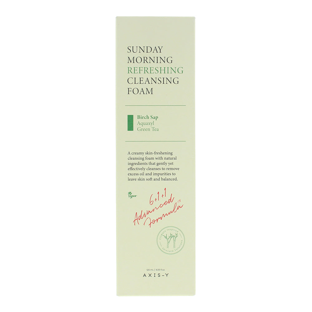Axis-Y Sunday Morning Cleansing Foam 120ml - Box
