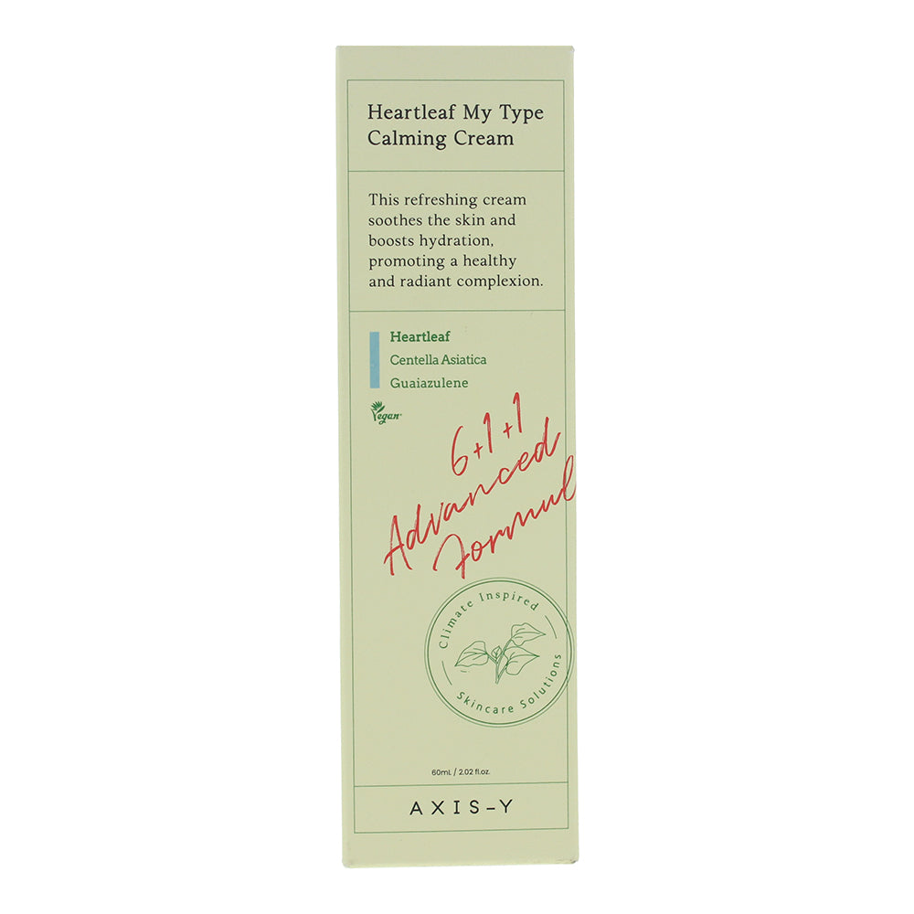 Axis-Y Heartleaf My Type Calming Cream 60ml - Box