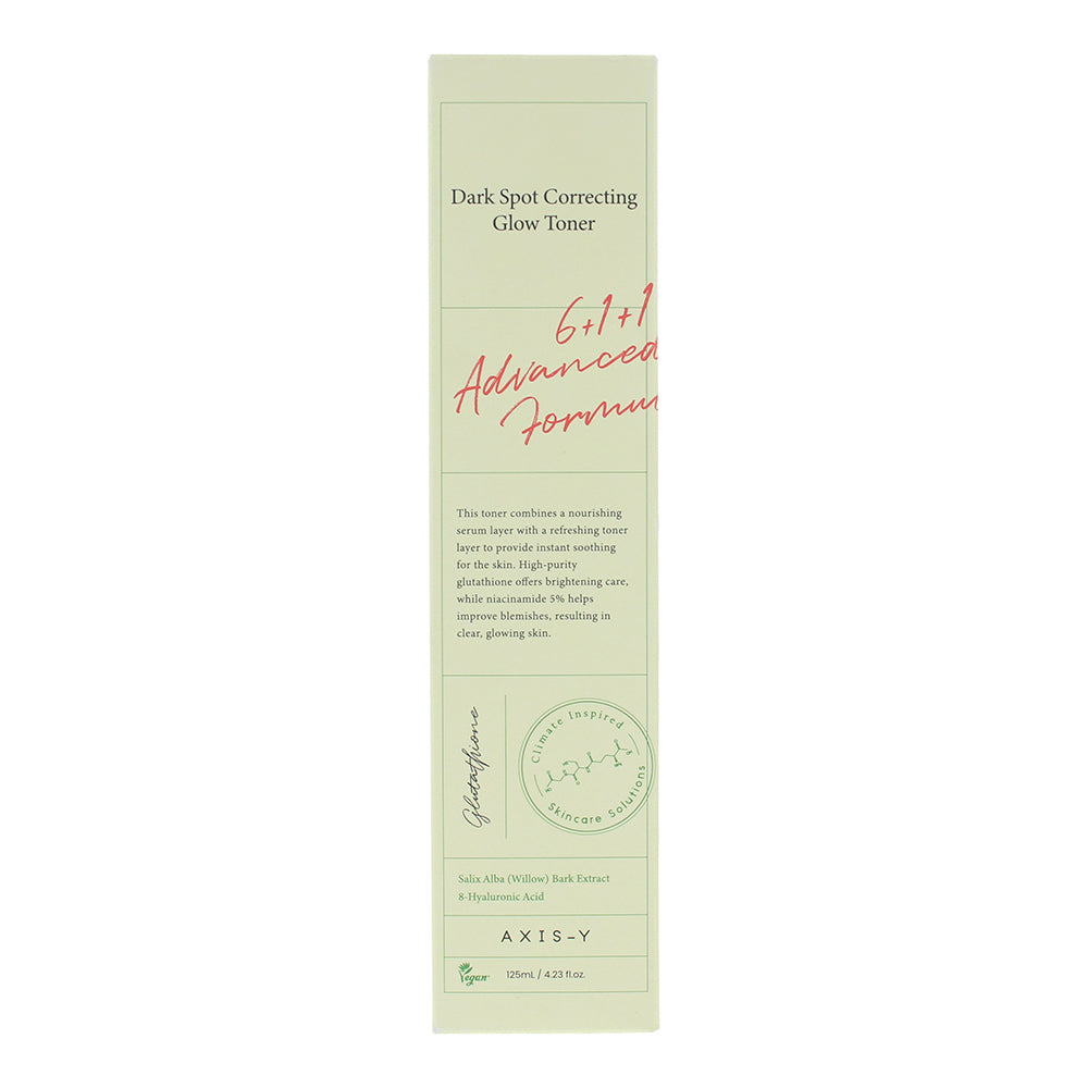 Axis-Y Dark Spot Correcting Glow Toner 125ml - Box
