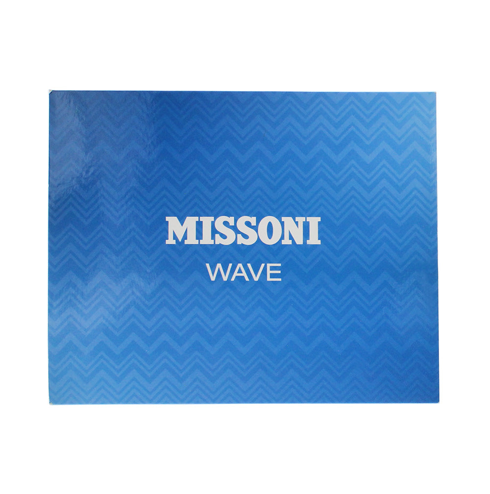 Missoni Wave 3 Piece Gift Set: Eau de Toilette 100ml - Eau de Toilette 10ml - De - Box