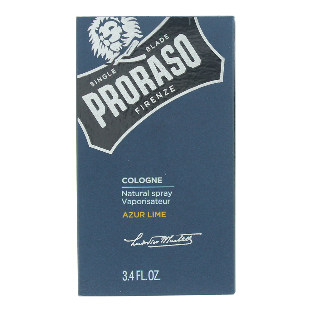 Proraso Azur Lime Eau de Cologne 100ml