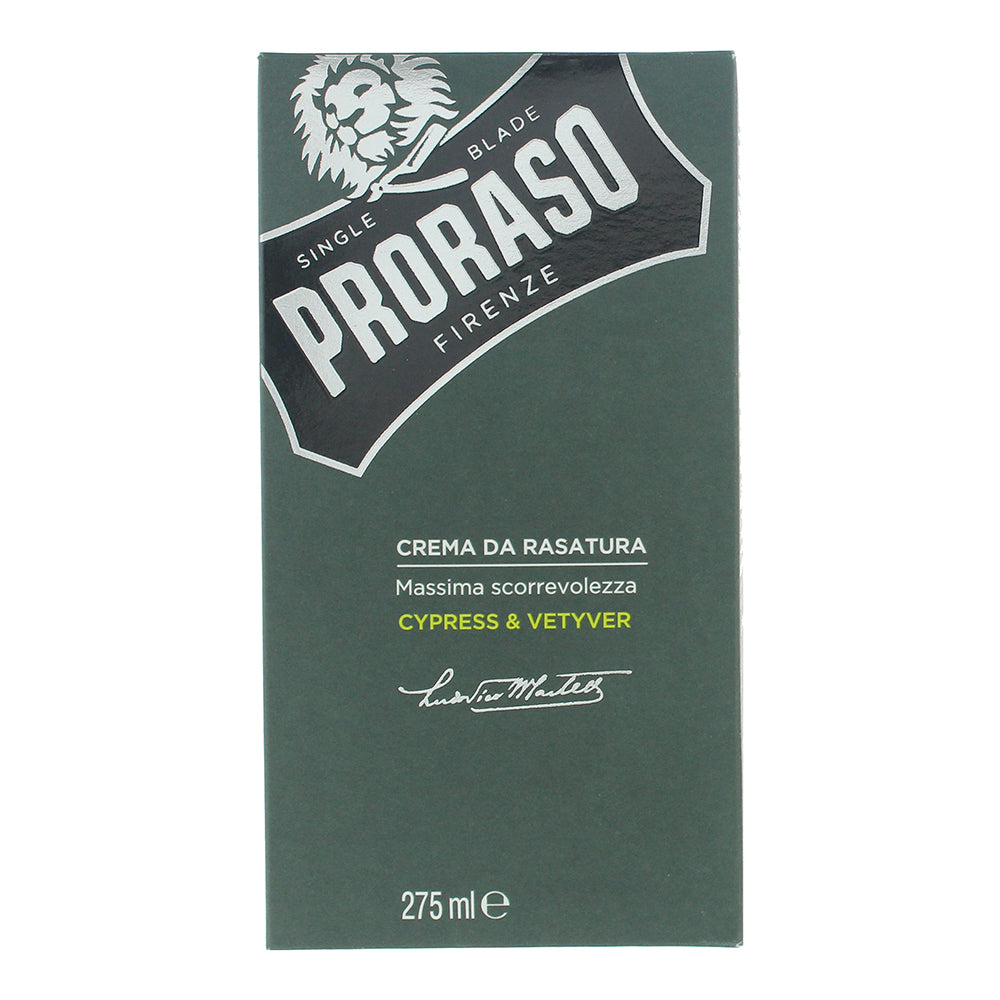 Proraso Cypress & Vetyver Shaving Cream 275ml - Box