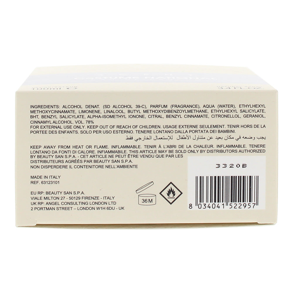 Costume National Scent Eau de Parfum 100ml - Ingredients