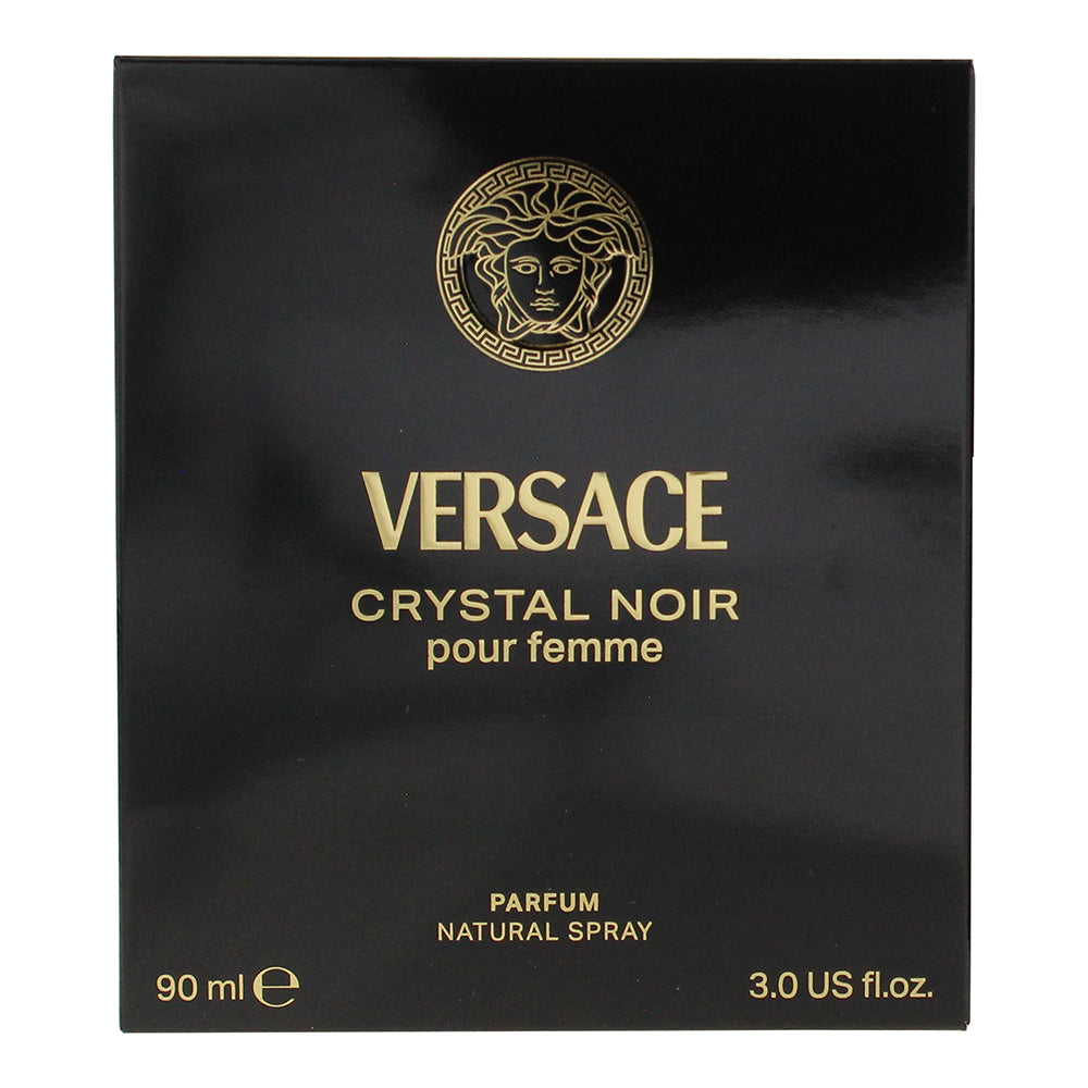 Versace Crystal Noir Parfum 90ml - Box