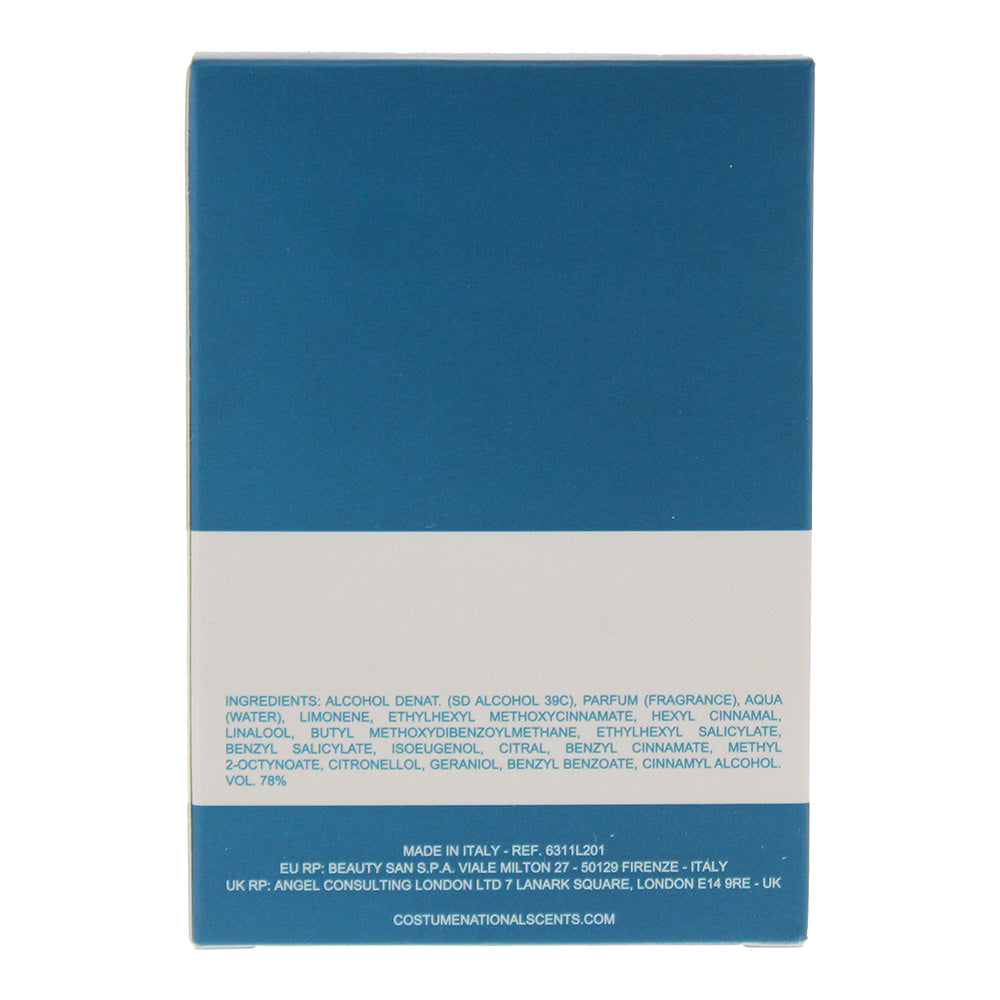 Costume National Secret Woods Eau de Parfum 50ml - Ingredients