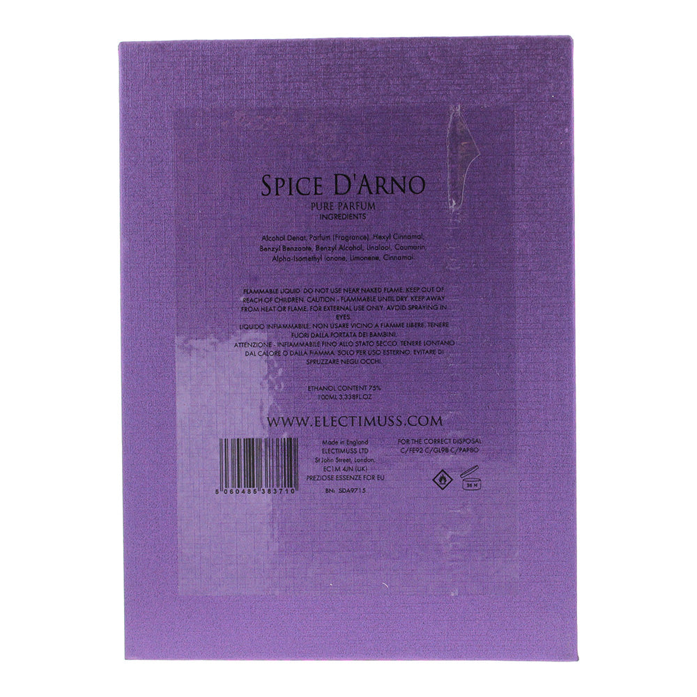 Electimuss Spice D'arno Extrait de Parfum 100ml