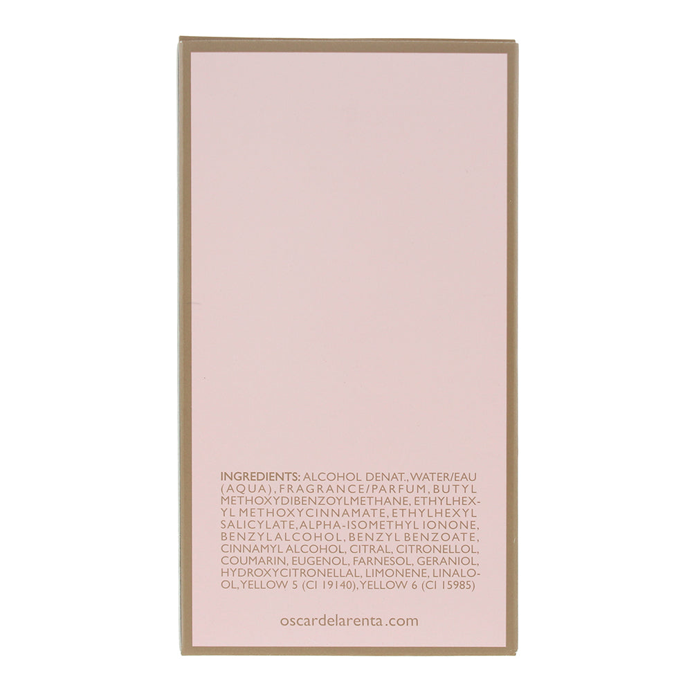 Oscar De La Renta So De La Renta Eau de Toilette 100ml - Ingredients