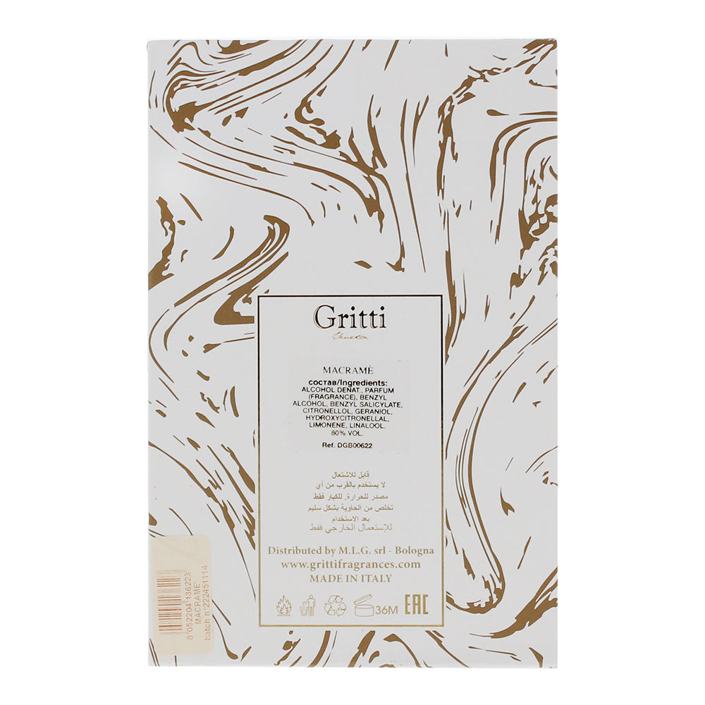 Gritti Macramé Eau de Parfum 100ml
