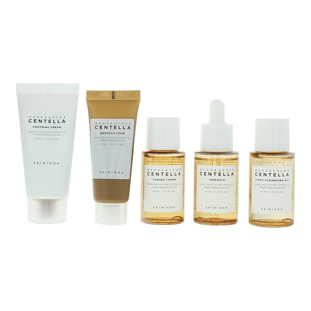 Skin1004 Madagascar Centella 5 Piece Gift Set: Cleansing Oil 30ml - Foam Cleanse - Product