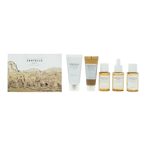 Skin1004 Madagascar Centella 5 Piece Gift Set: Cleansing Oil 30ml - Foam Cleanse
