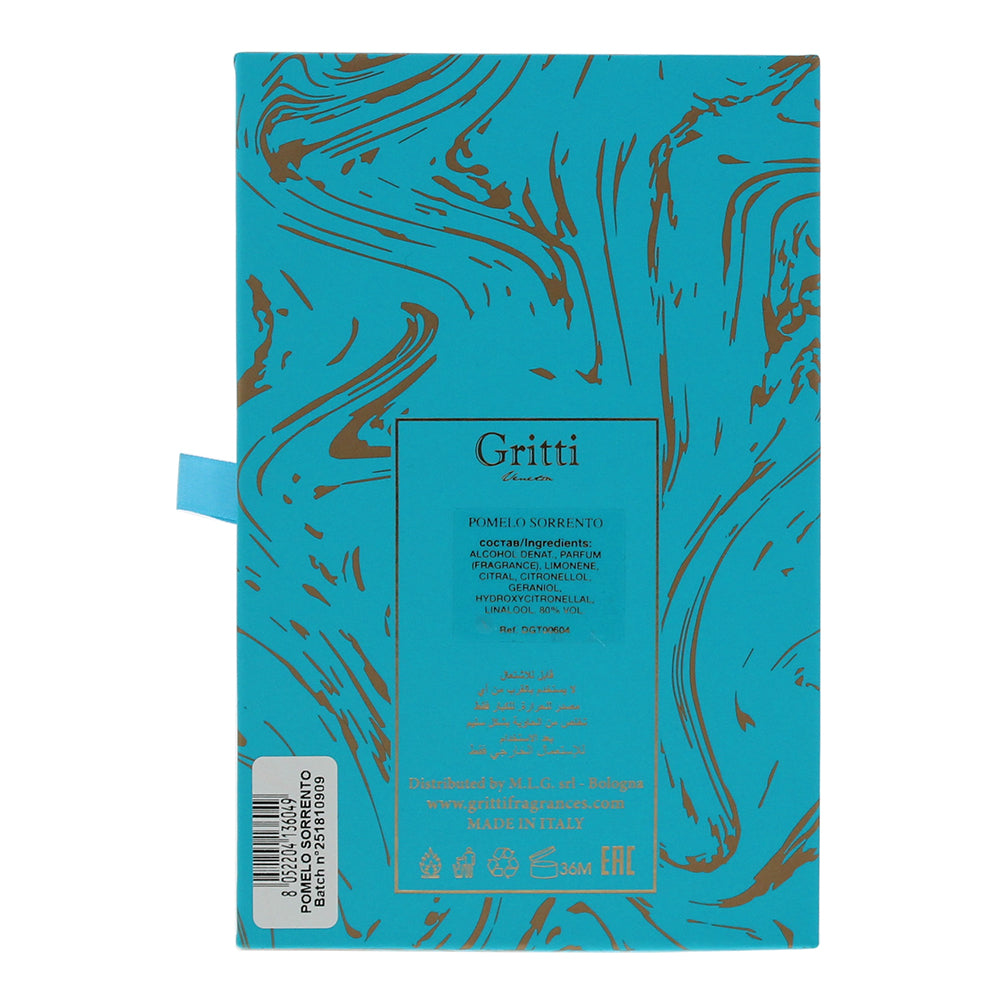Gritti Pomelo Sorrento Eau de Parfum 100ml