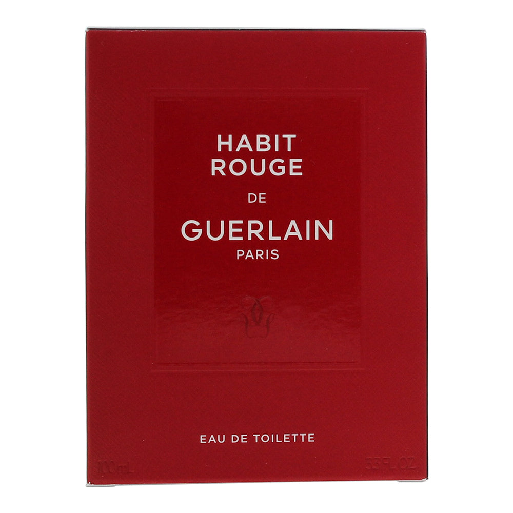 Guerlain Habit Rouge Eau de Toilette 100ml - Box