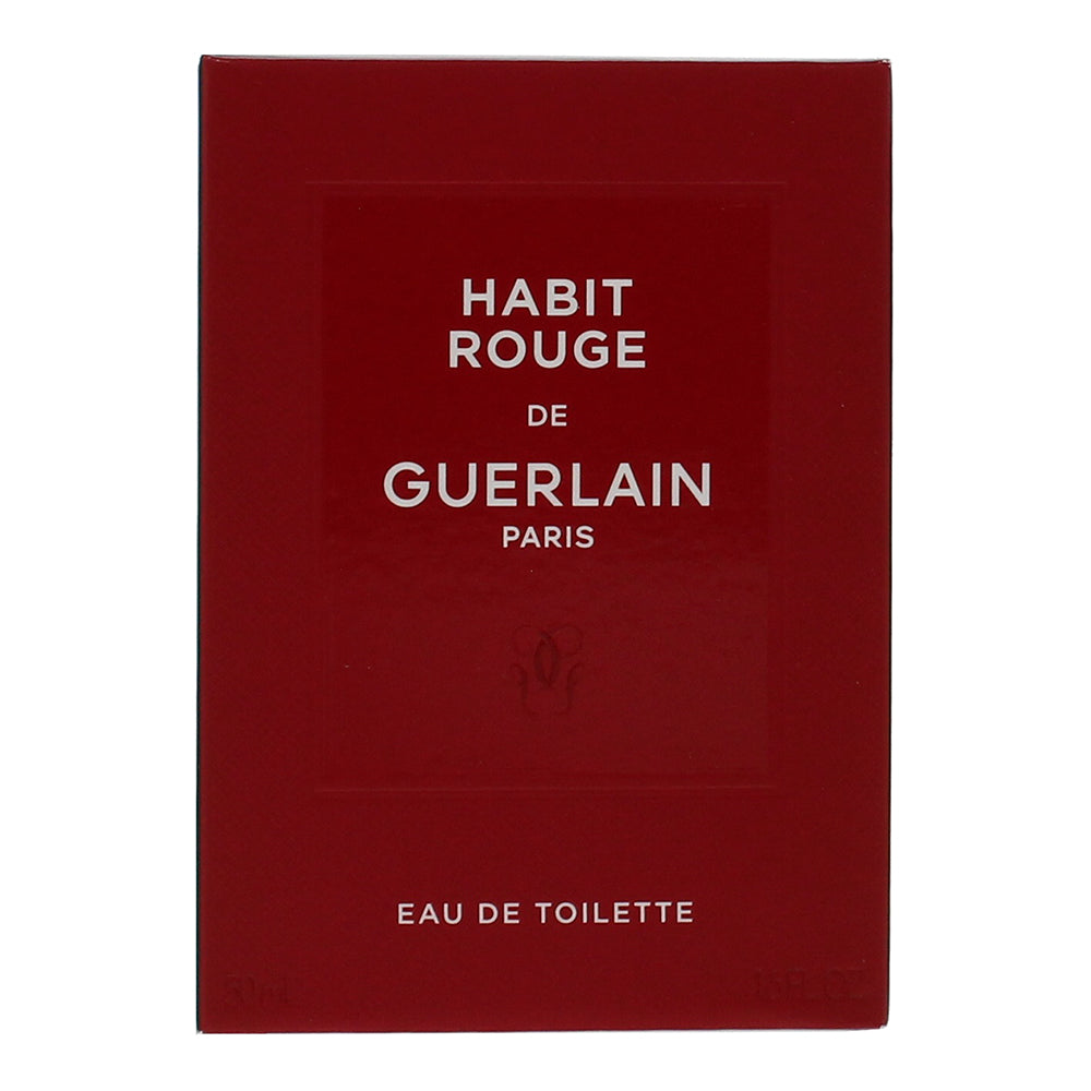 Guerlain Habit Rouge Eau de Toilette 50ml - Box