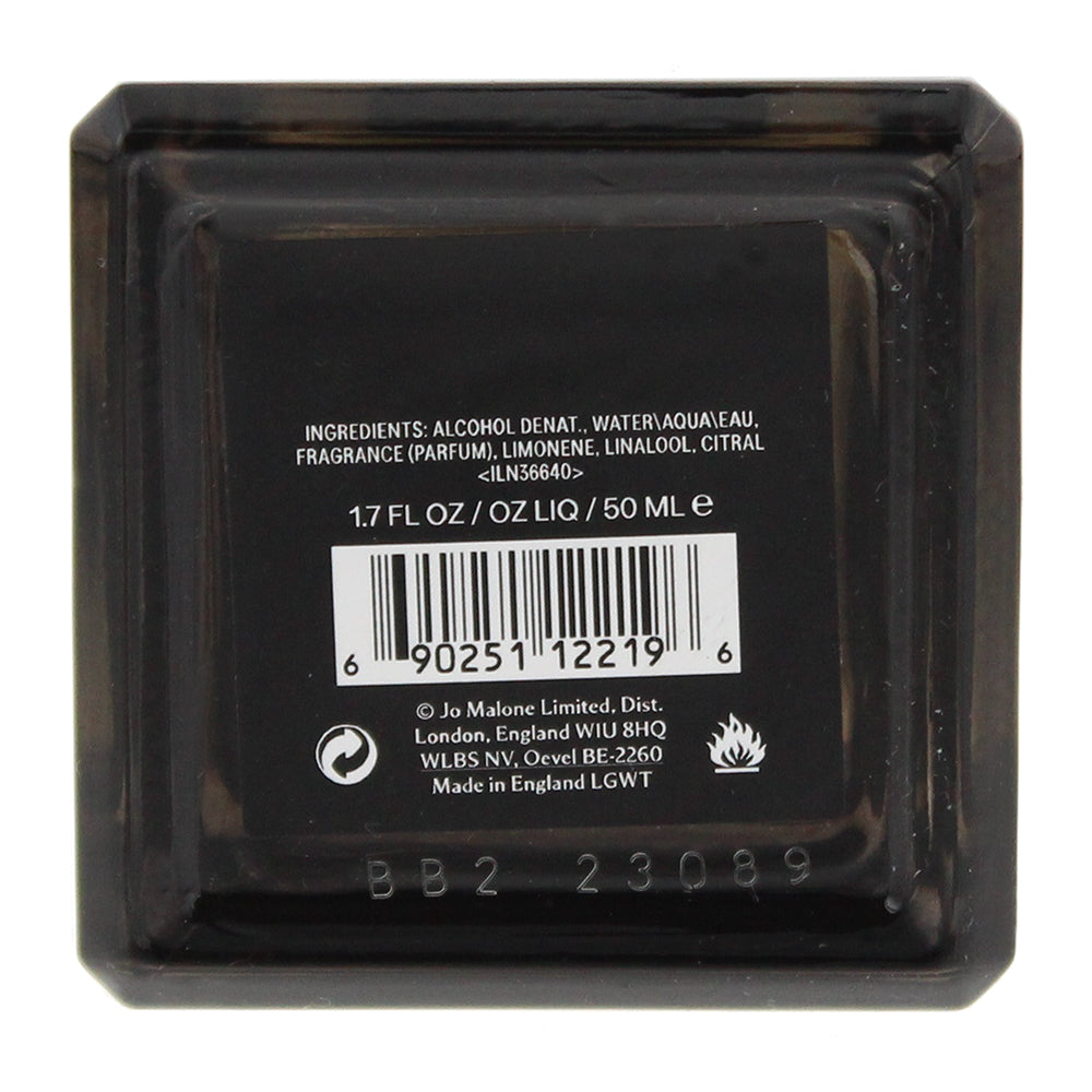 Jo Malone Oud & Bergamot Eau de Cologne Intense 50ml - Ingredients