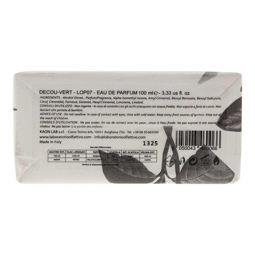 Laboratorio Olfattivo Decou-Vert Eau de Parfum 100ml
