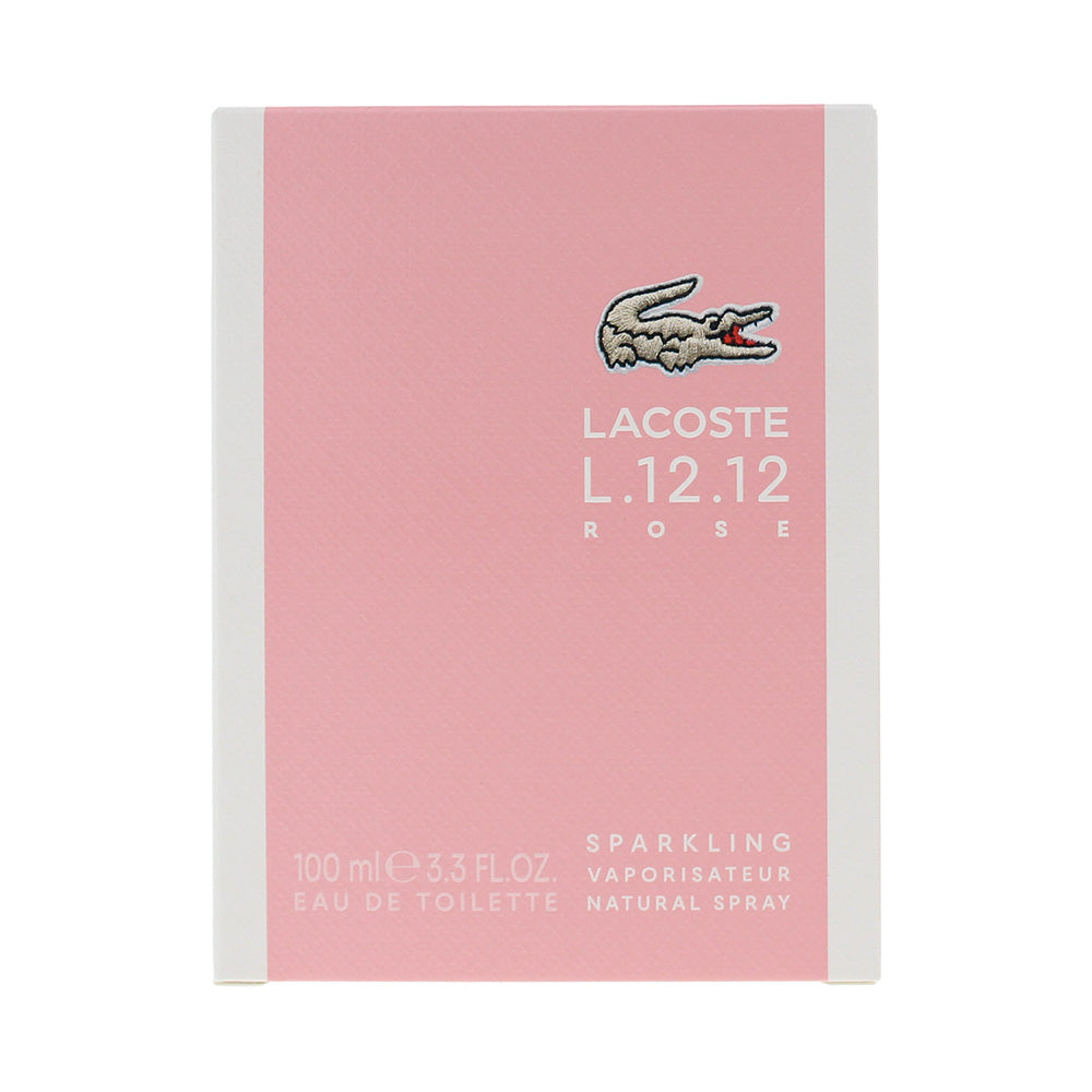 Lacoste L.12.12. Rose Sparkling Eau de Toilette 100ml - Box